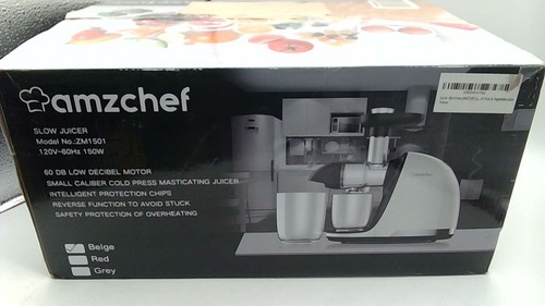 Amzchef slow juicer cold - juicer,